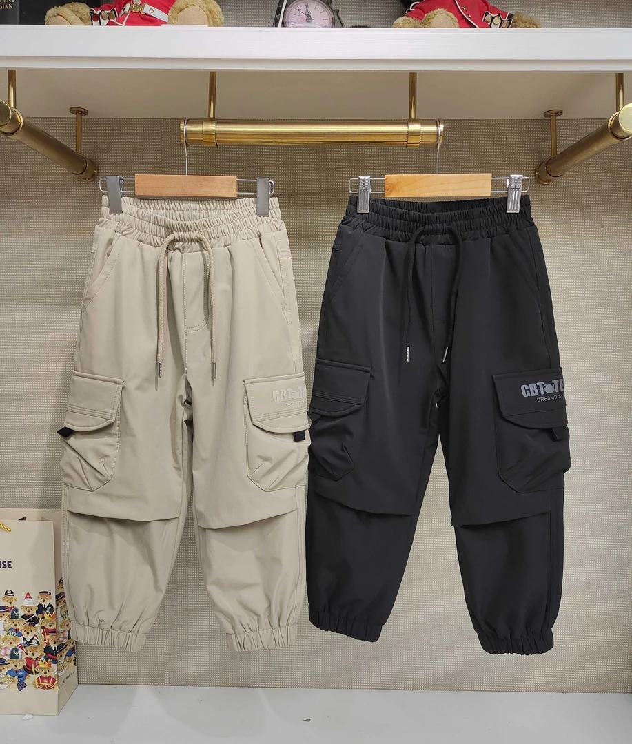 丽丽推荐GB家儿童男宝女宝秋冬款加绒休闲裤WP04