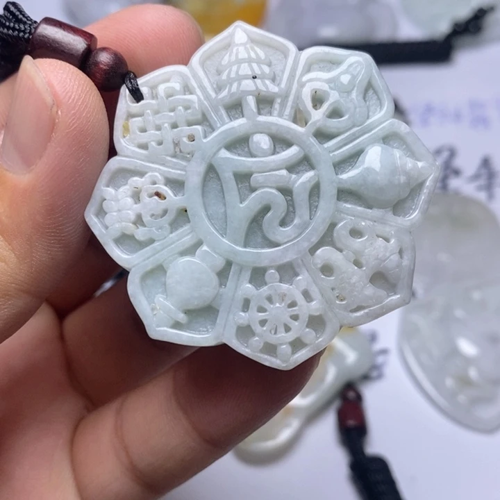 颈饰未镶嵌翡翠翡翠