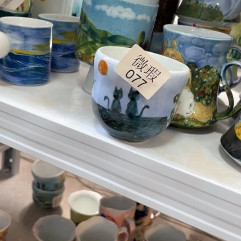 炉景德镇釉下手绘陶瓷
