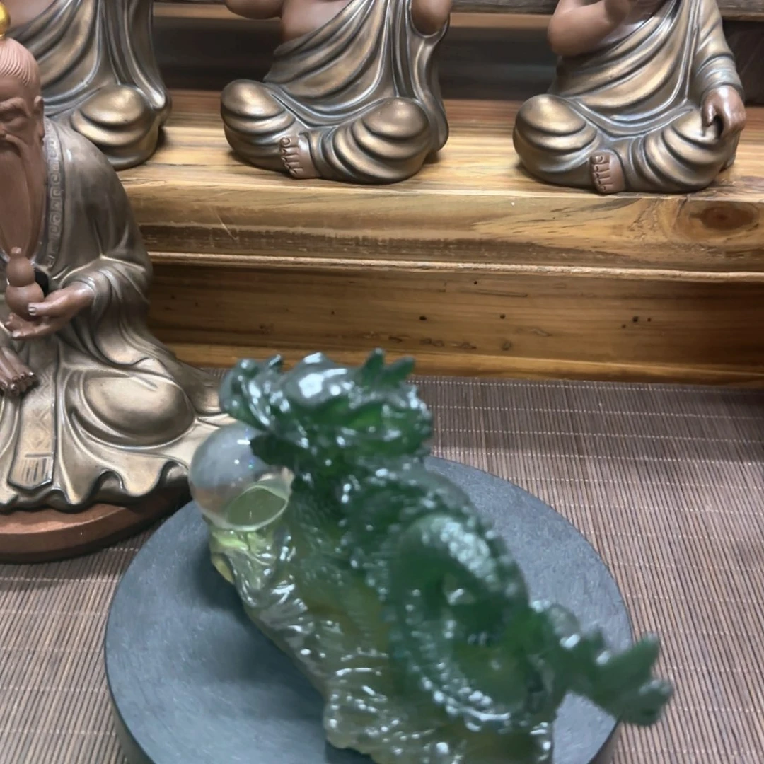 陶瓷树脂变色龙茶宠