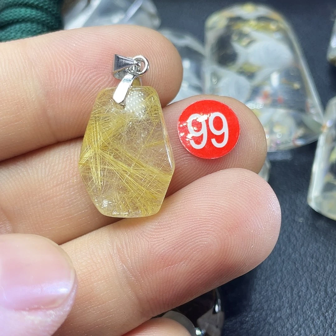 水晶吊坠未镶嵌水晶J****g