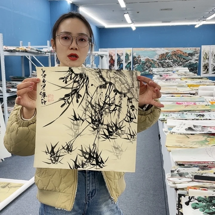 国画纯手绘国画作品