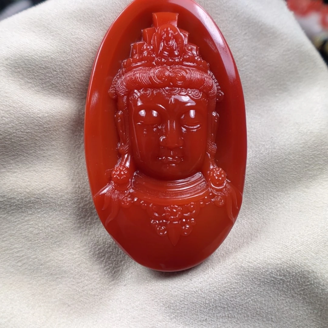 南红玛瑙未镶嵌雕刻件