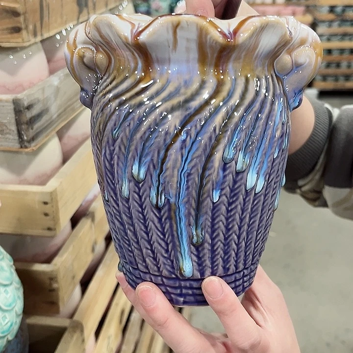 陶瓷陶瓷多肉植物花盆