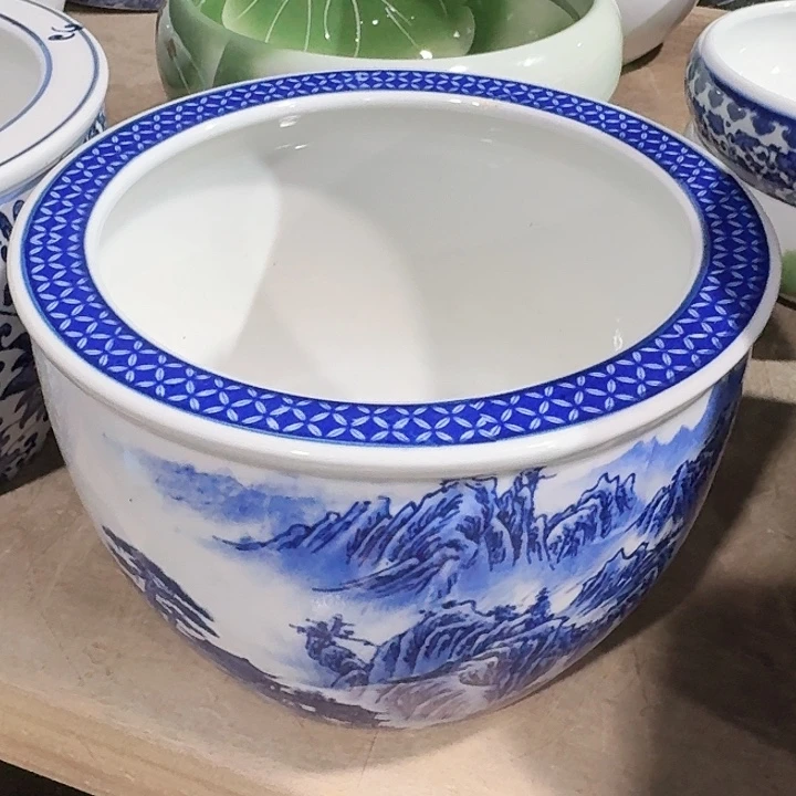 瓷片口径20厘米 高度15厘米