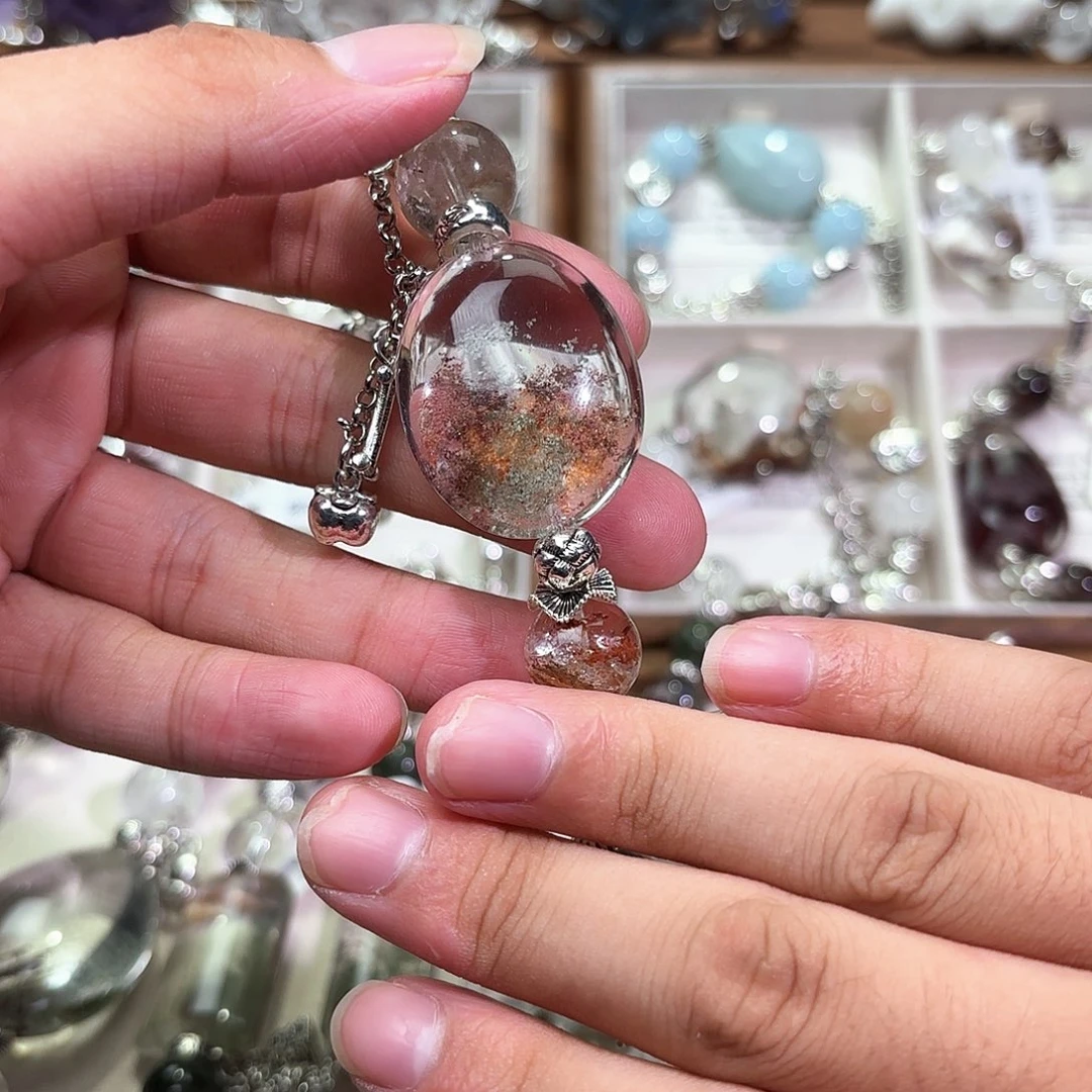 s***e水晶手串合金水晶