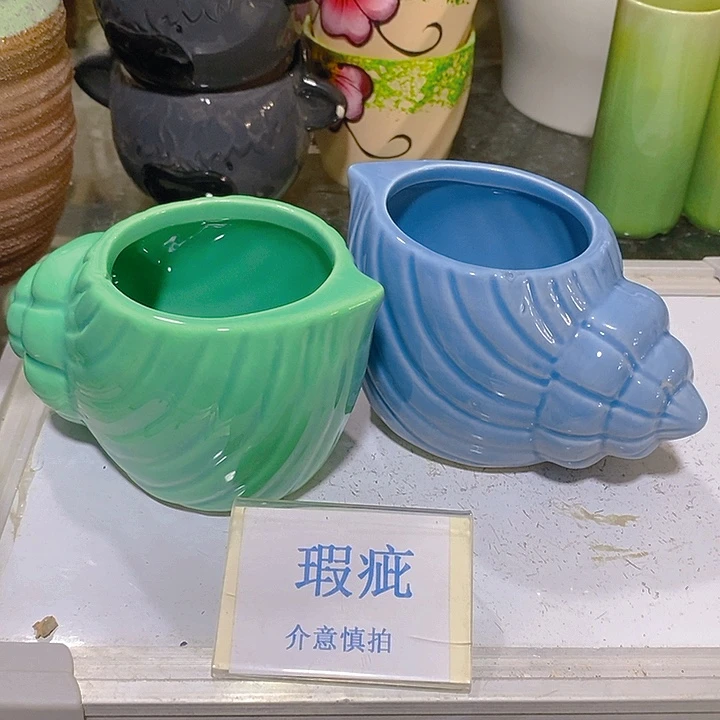 紫砂花盆多肉绿植瑕疵盆有孔