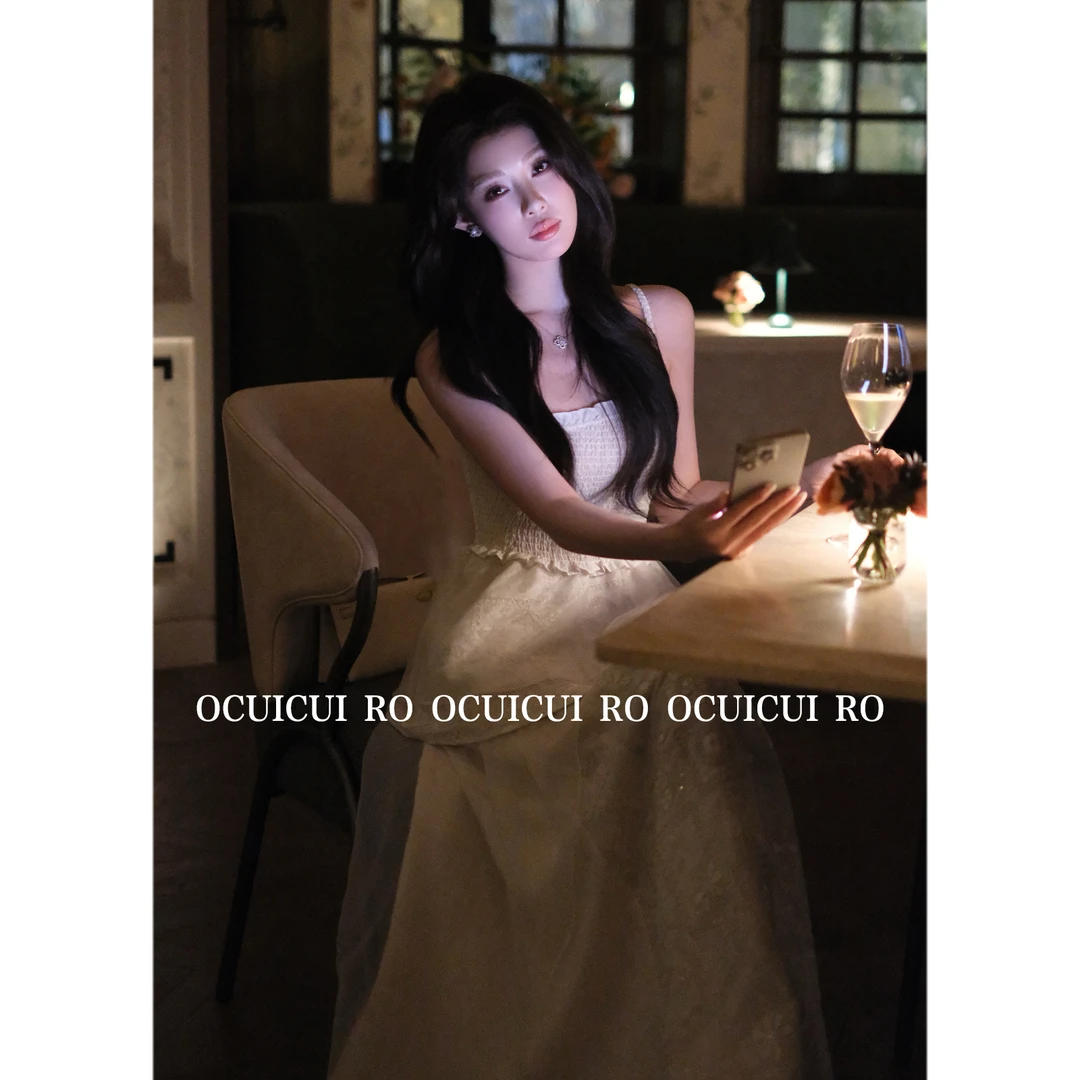 CUI CUI 崔崔【山野柔风】法式设计师款小众别致显瘦气质半身裙套装