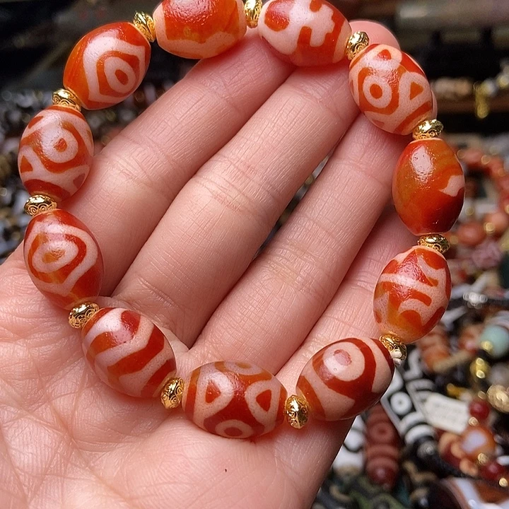 玛瑙/玉髓未镶嵌手链