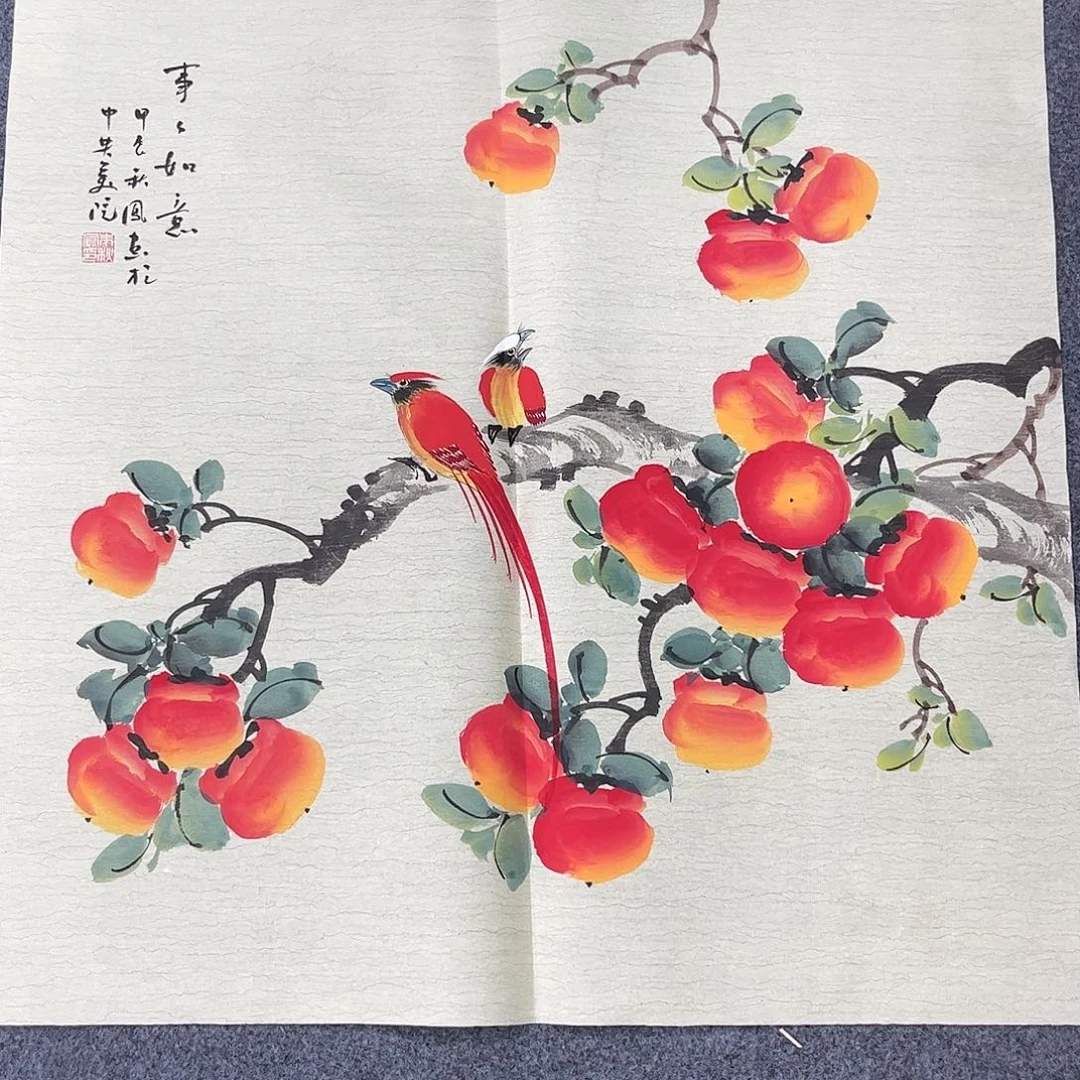 国画宣纸国画纯手绘作品