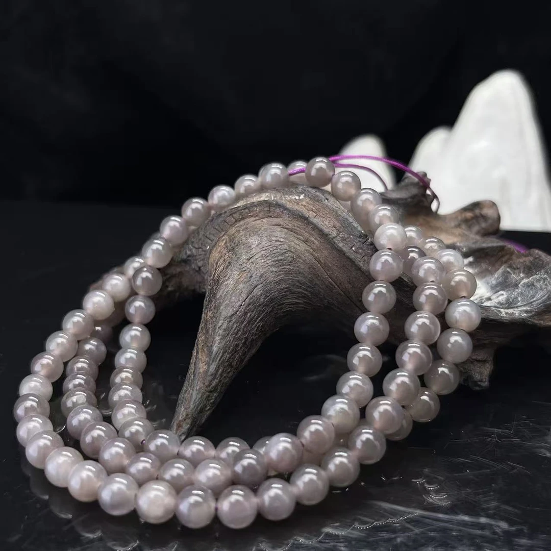 A1209  和田玉珠链  QQ728026