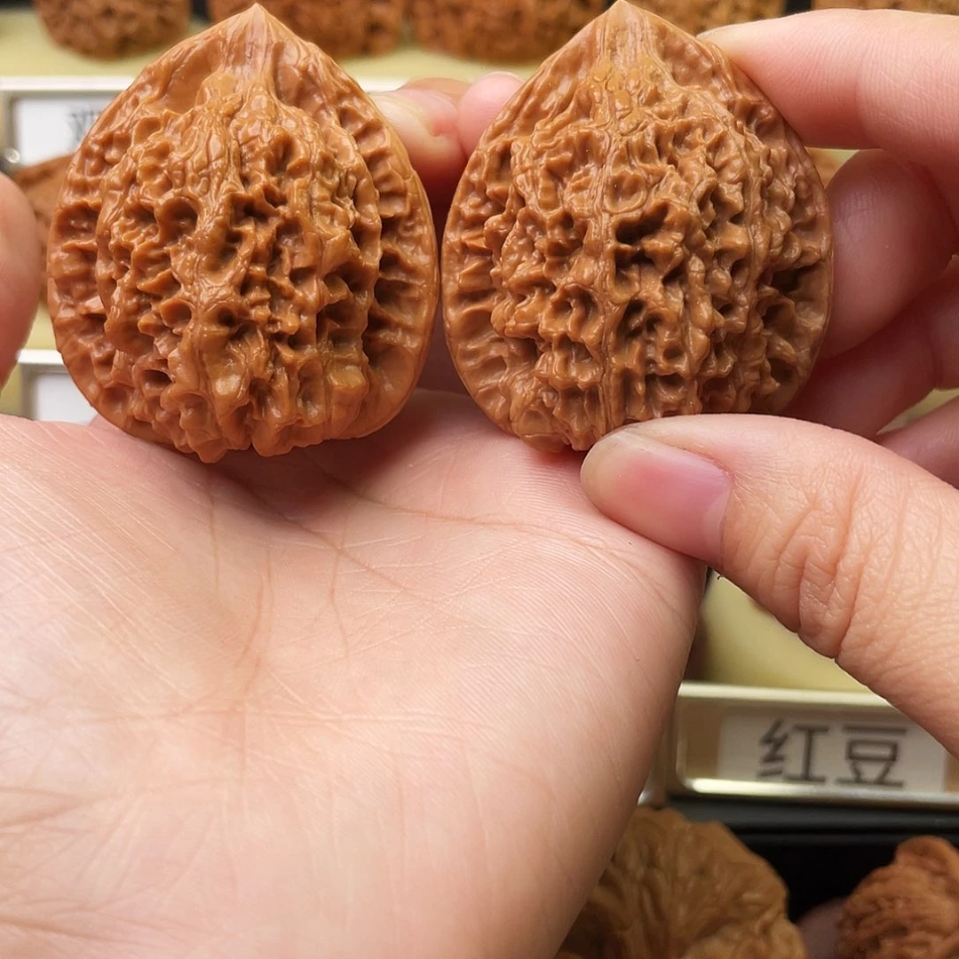 文玩核桃吊坠官帽43尺955