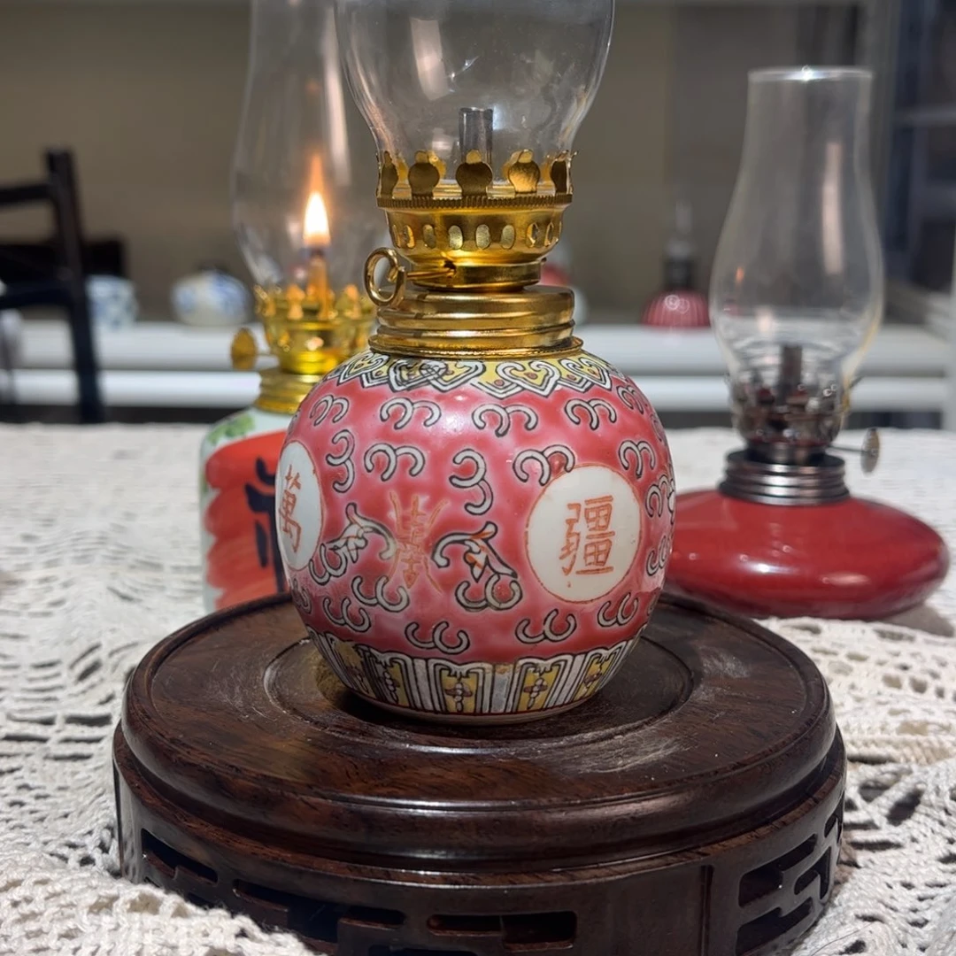 摆件景德镇陶瓷香薰灯