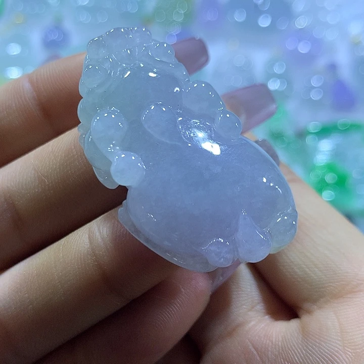 翡翠未镶嵌颈饰天然翡翠A货吊坠
