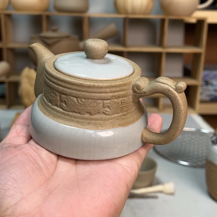 壶老段烧茶器茶具！