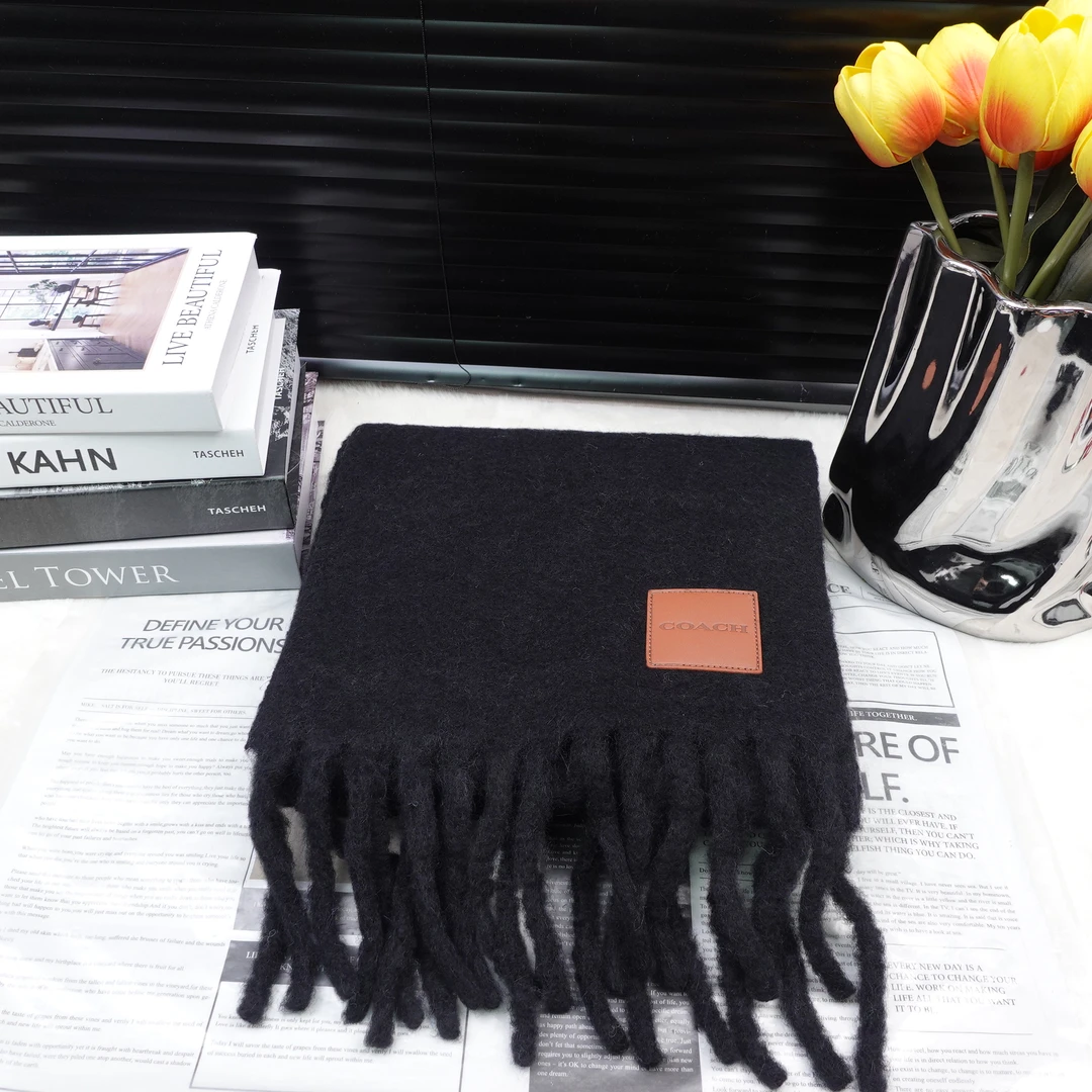 95新 COACH/蔻驰 围巾/T10309150