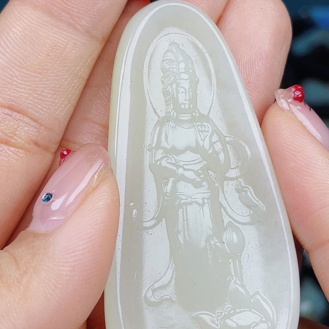 颈饰未镶嵌和田玉