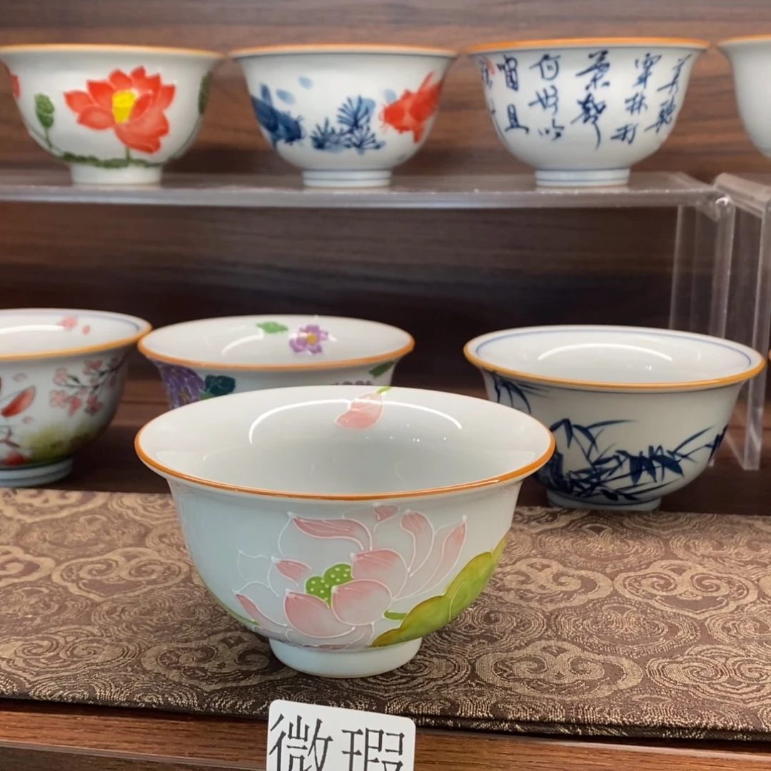 釉下彩手工绘制手工绘制