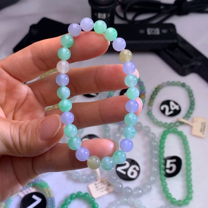 未镶嵌手链翡翠卡7.1