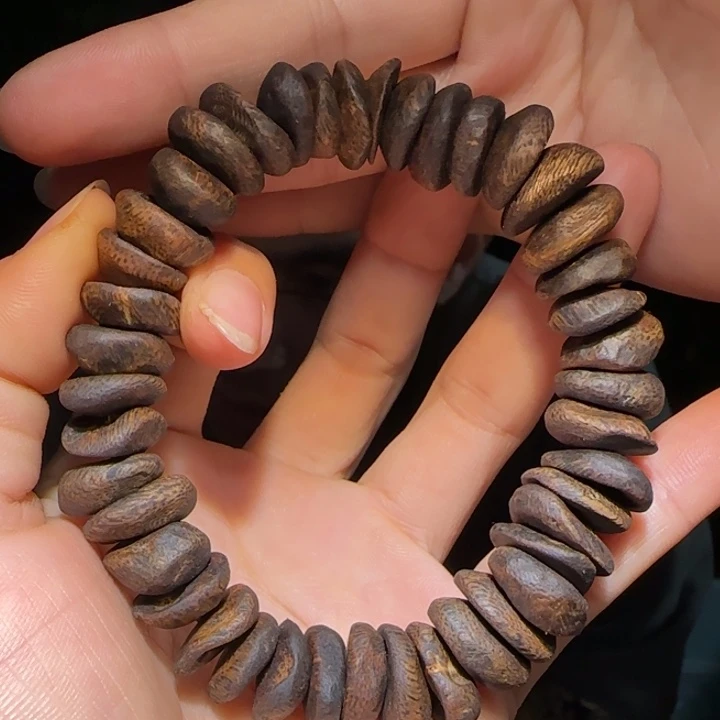 手串沉香原母树沉水树丁手串25.8克