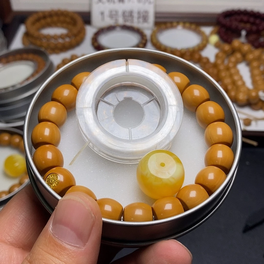 猴头核桃手串全品12左右龙炎切王42号