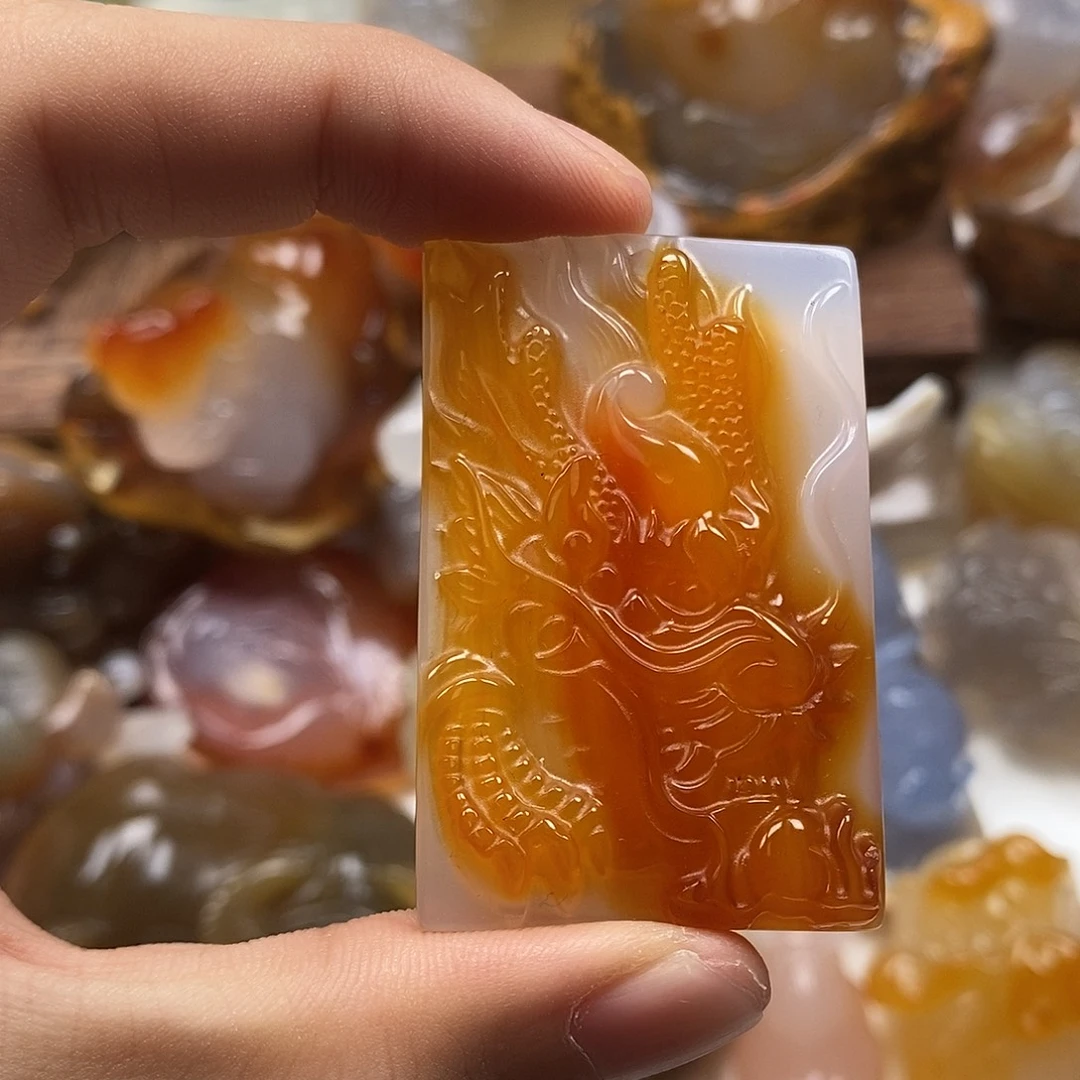 玛瑙/玉髓未镶嵌颈饰