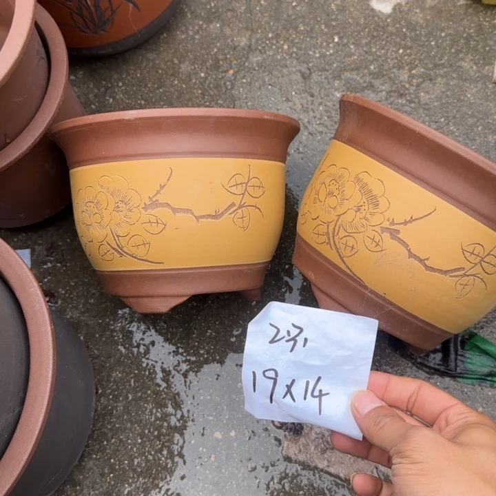紫砂花盆特价商品