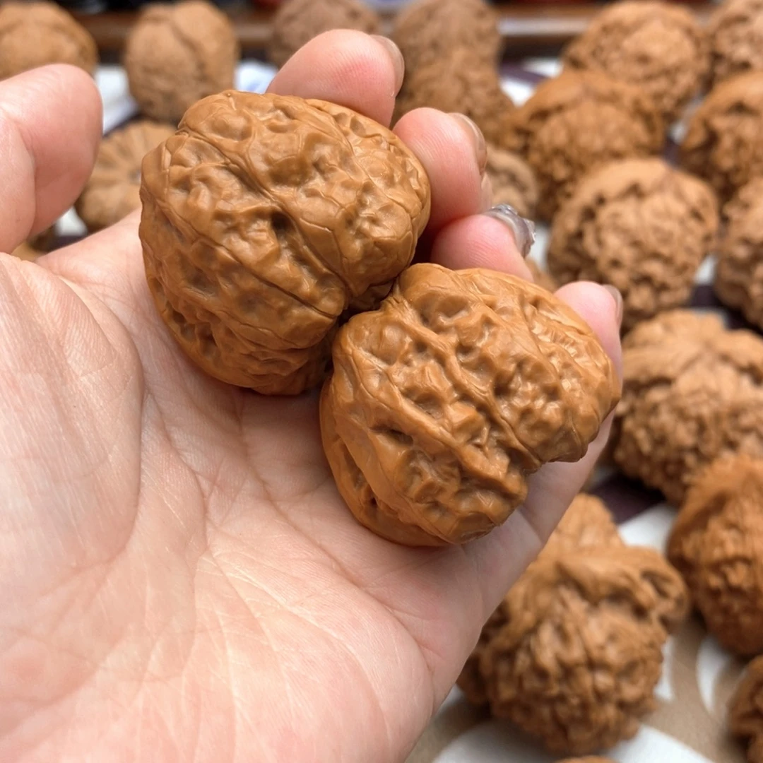 【闪购商品】文玩核桃把件39尺蛤蟆头