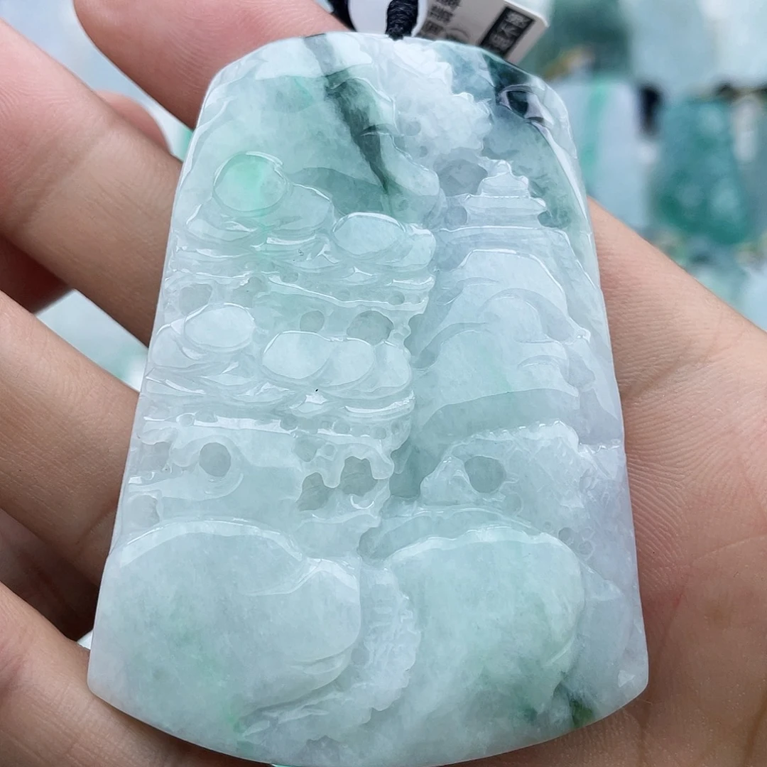 颈饰未镶嵌翡翠翡翠