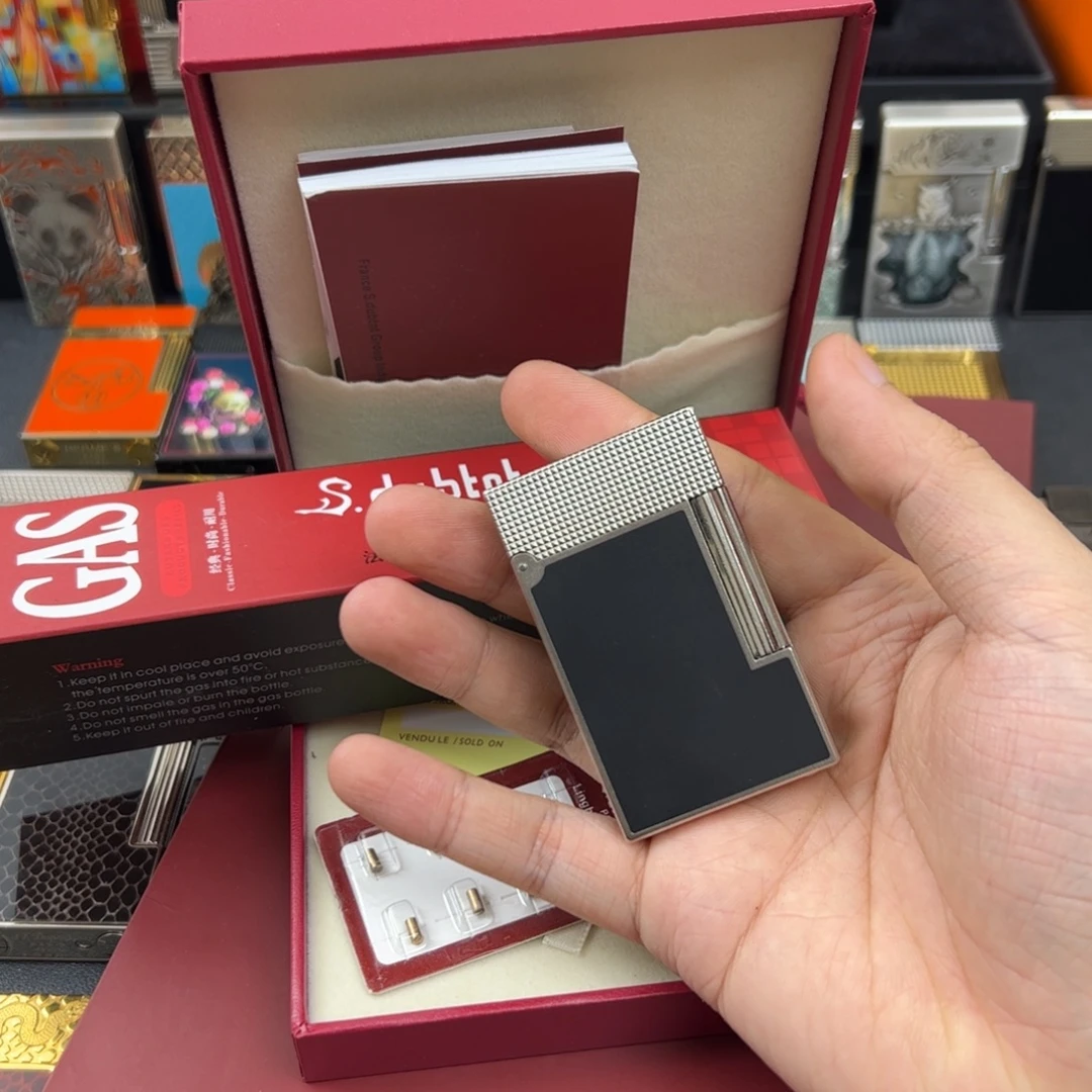 都柏特磨砂大漆朗声打火机