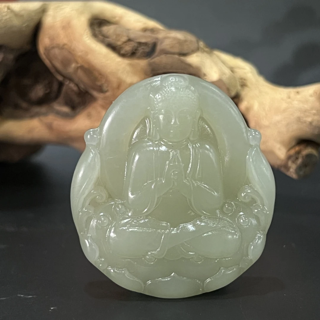 0628GC162和田玉挂件