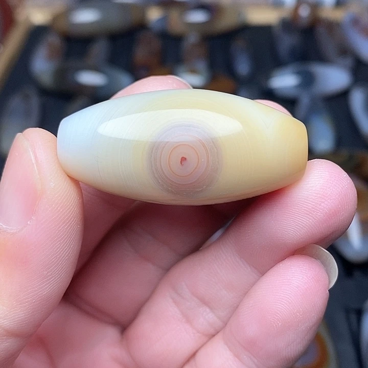 玛瑙/玉髓颈饰合金风***后