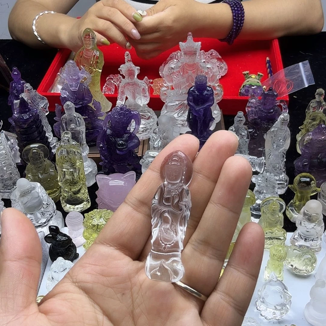 水晶珠宝半成品未镶嵌
