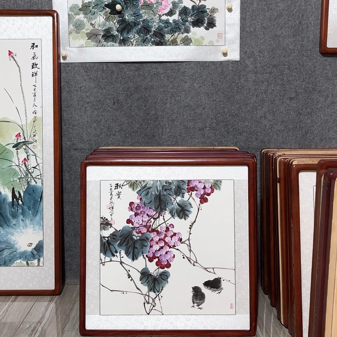国画带框尺寸63×63
