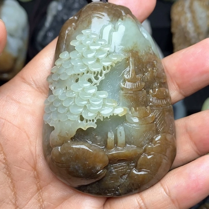 颈饰未镶嵌和田玉