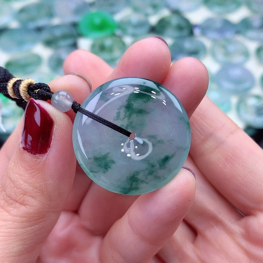 颈饰未镶嵌翡翠编号41-尺寸27/5.8