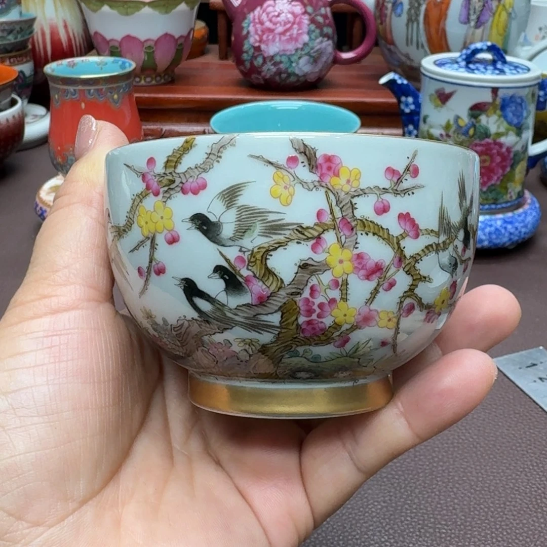 瓷片景德镇仿古手工制作精品展示