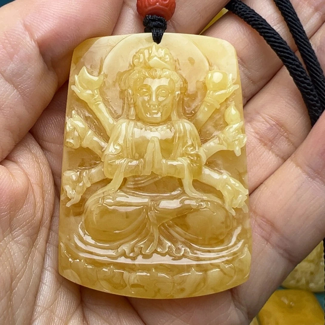 蜜蜡吊坠(赠链)未镶嵌