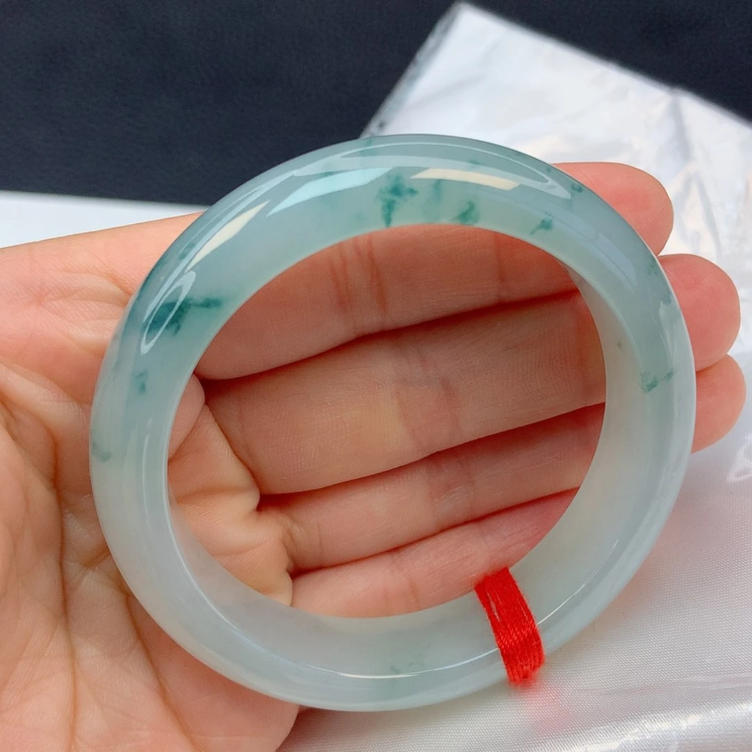 未镶嵌手镯翡翠52圈