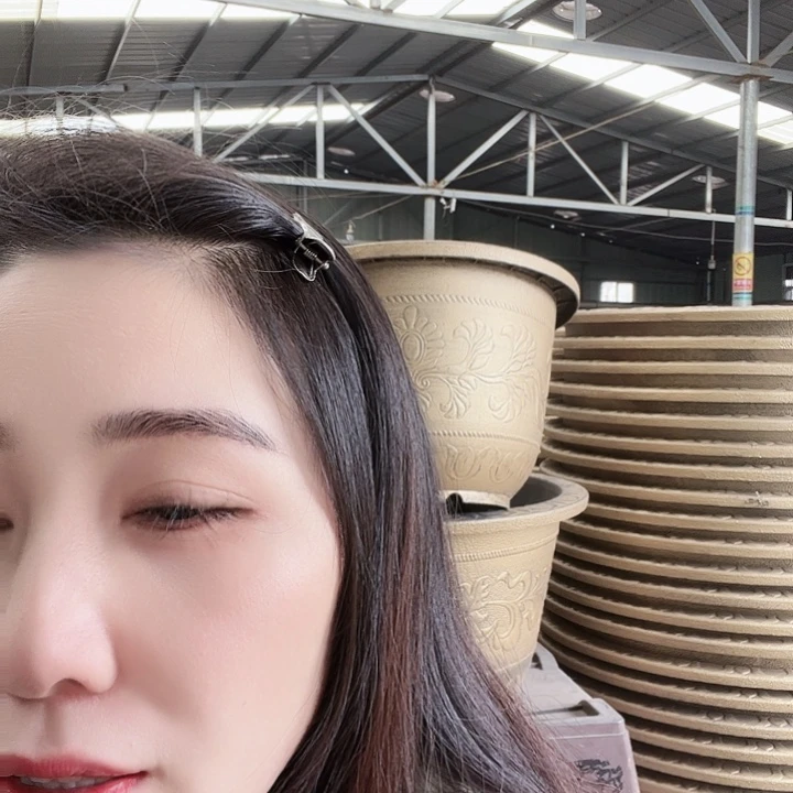 盆景盆40口径花盆两个
