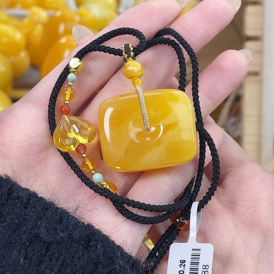 琥珀未镶嵌珠宝奇石琥珀蜜蜡J