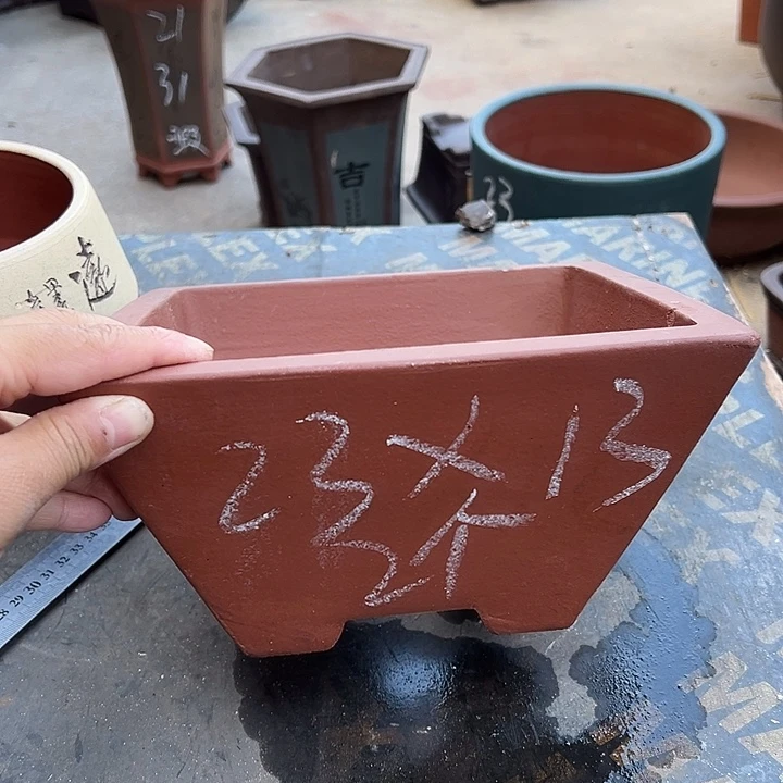 紫砂花盆透气花盆