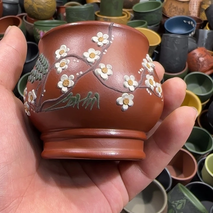 茶杯紫砂全手工制作工艺