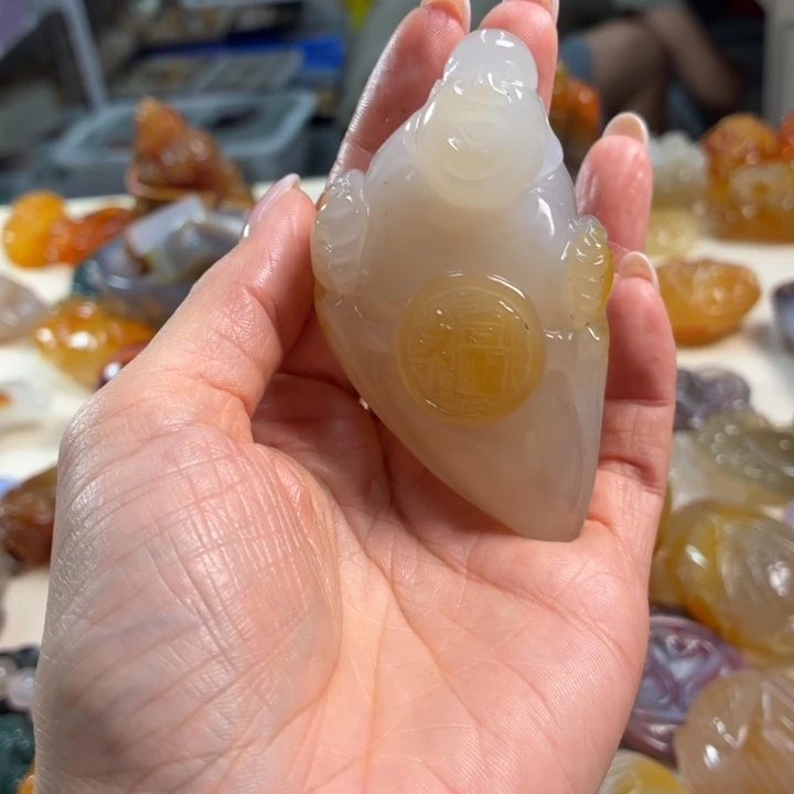 玛瑙/玉髓吊坠(不含链)未镶嵌