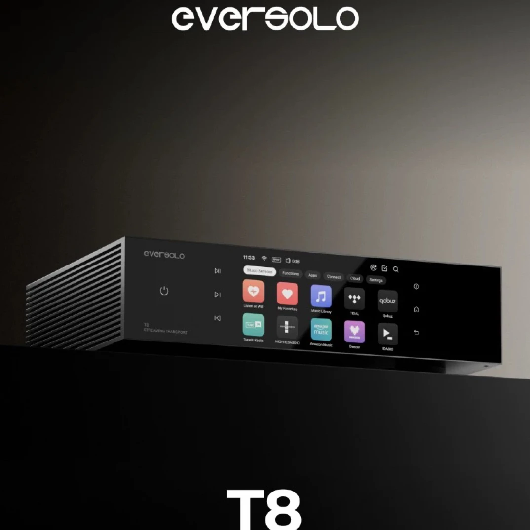 艾索洛Eversolo T8专业级数字转盘流媒体 咨询立减