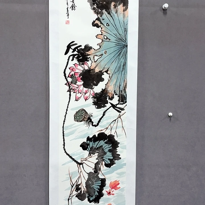 国画亲笔手绘放心去藏