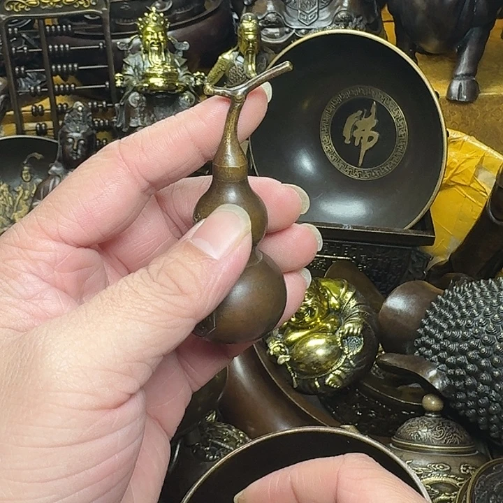 铜器摆件收收藏藏