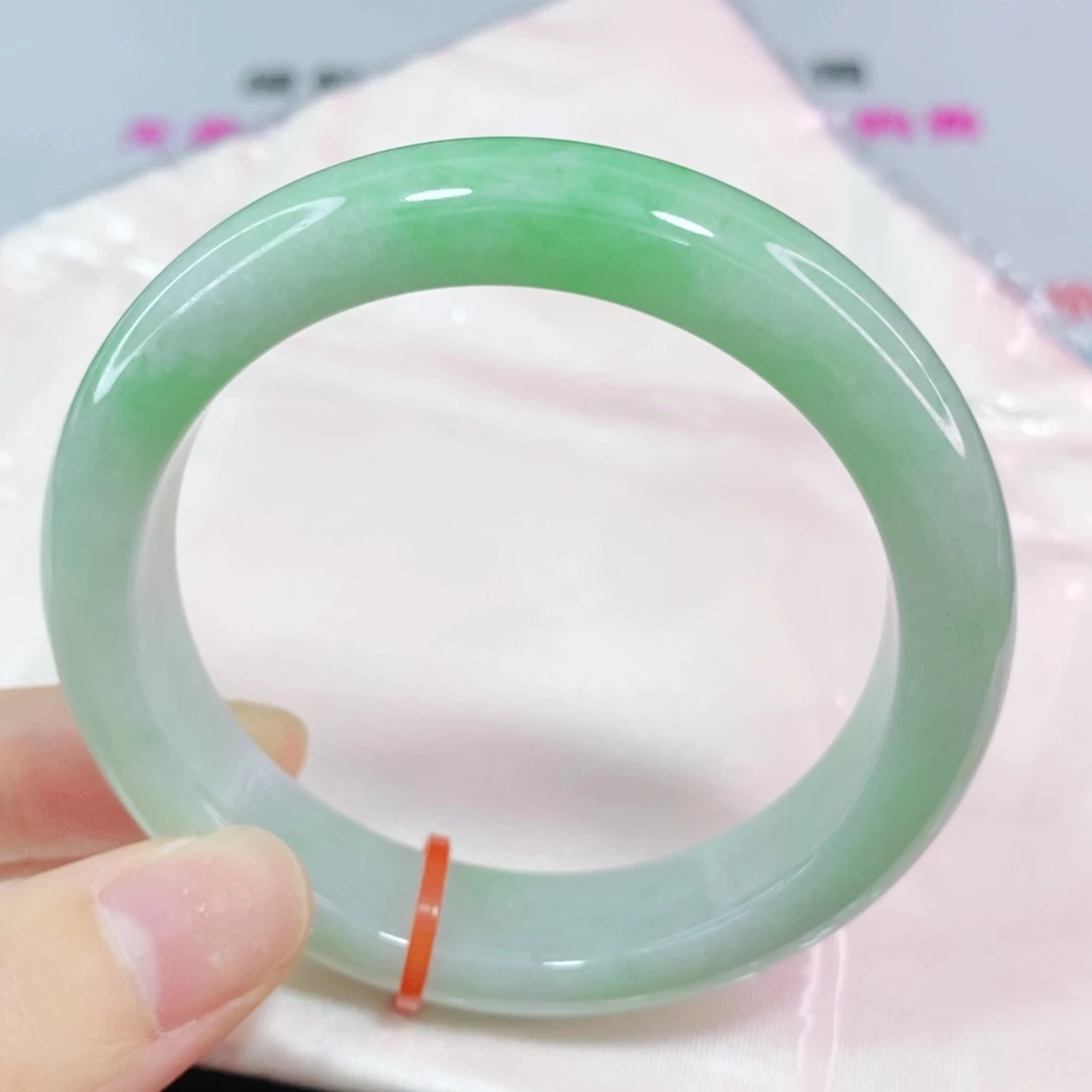 未镶嵌手镯翡翠52.5正圈