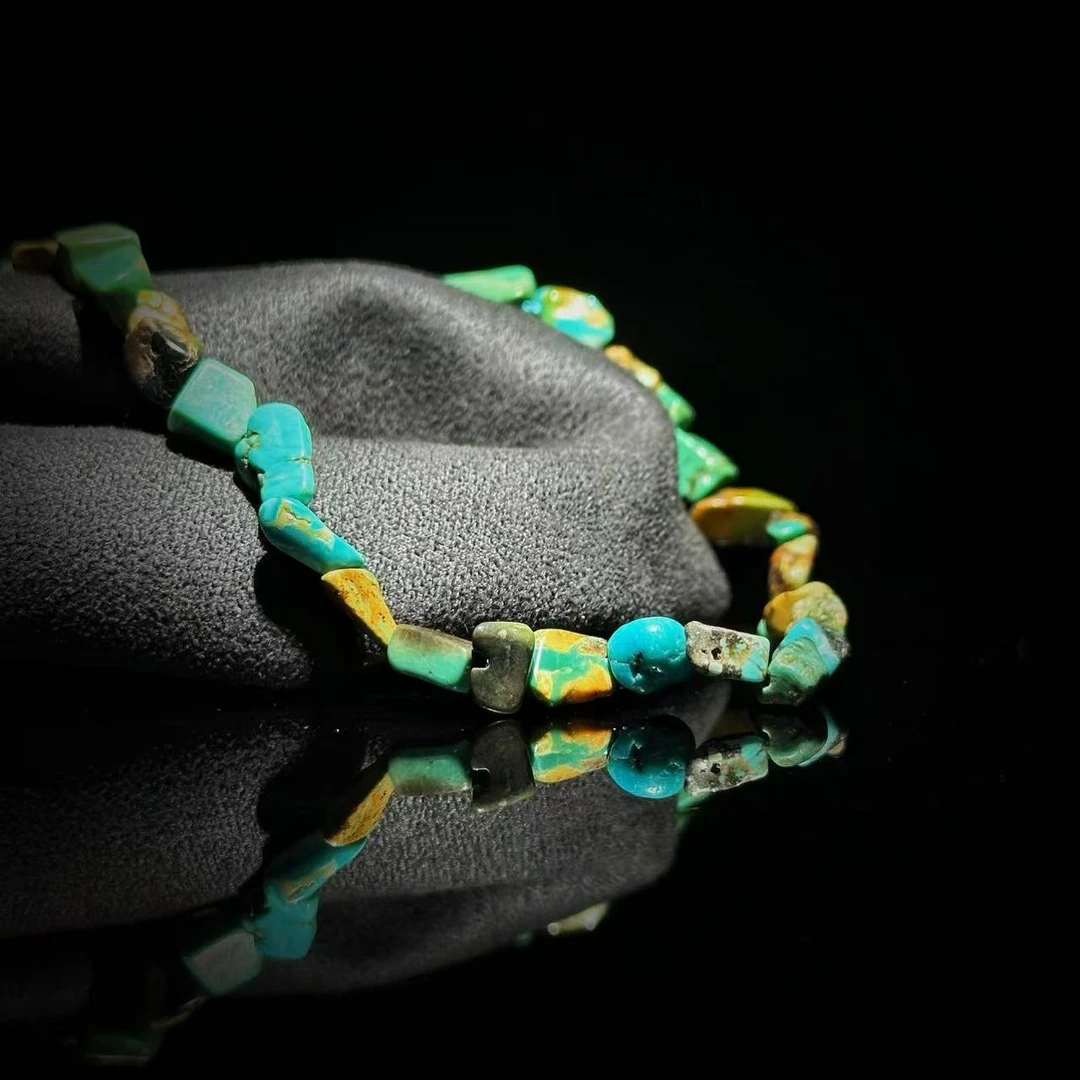 缪老师严选 SJ1371 只此青绿/碎石手链 多样性发其一