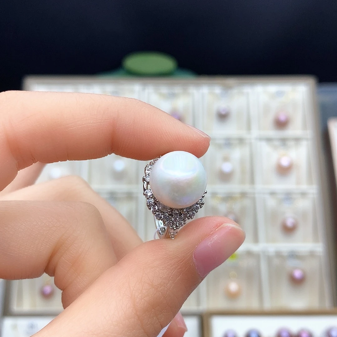 淡水珍珠颈饰合金